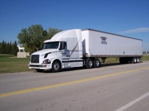 Len Dubois Trucking from Winnipeg Manitoba