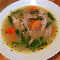 Home Cooked Meals for the Road: Next Day Turkey Soup - Len Dubois Trucking