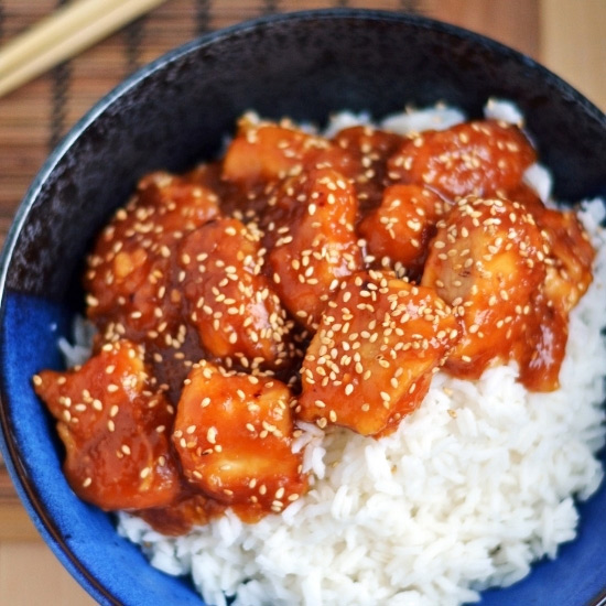 Honey Sesame Chicken Slow Cooked - Len Dubois Trucking