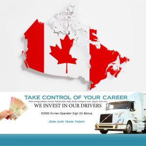 Canada Only trucking jobs