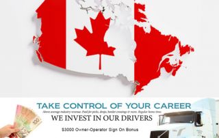 Canada Only trucking jobs