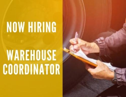 Now Hiring – Warehouse Coordinator