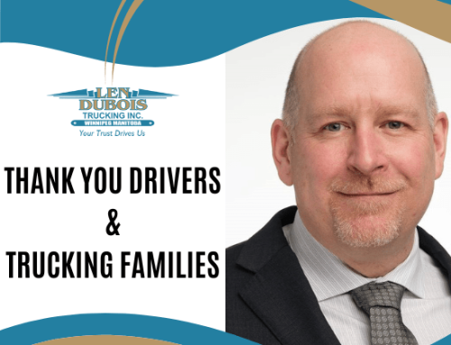 Thank You, Drivers & Owner Operators