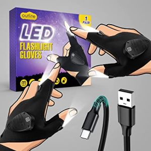 Image of flashlight gloves