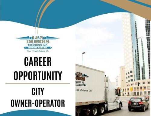 Career Opportunity – Full Time City Owner Operator in Winnipeg
