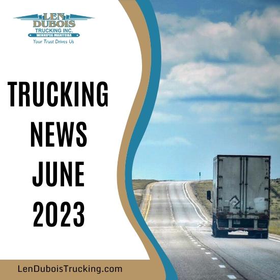 Trucking News Poster for June 2023