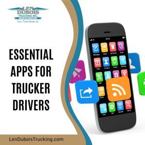 Poster with a cell phone and app icons around it and the article title.