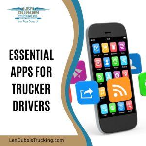 Poster with a cell phone and app icons around it and the article title.