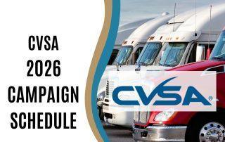 Poster for Len Dubois Trucking's article for CVSA's 2026 campaign schedule article.