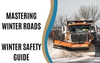 Winter trucking tips article graphic.