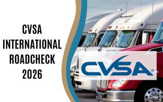 CVSA Roadcheck 2026 poster.